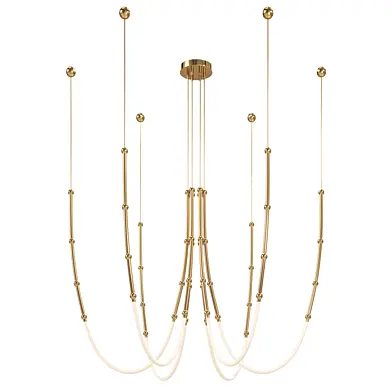 Leda Chandelier by vakkerlight