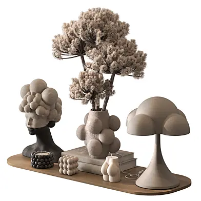 Vase and Plant Decorative Set 155
