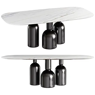 Cop Dining table By Bonaldo