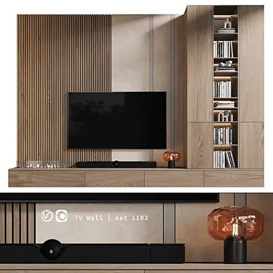 TV Wall | set 1102