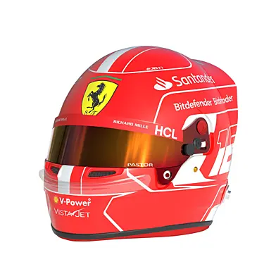 F1 Charles Leclerc Helmet 2023