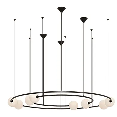 Ring chandeliers and lamps CONCENT