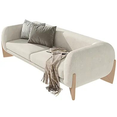 Japandi upholstered Sofa