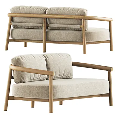 Lyora 2 Seater Sofa by Snoc