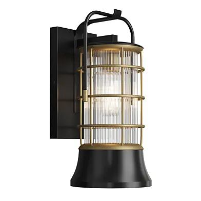 Eurofase Настенный фонарь QN-RIVAMAR-S-BLK-GD