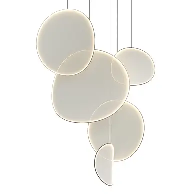LED fabric pendant lamp