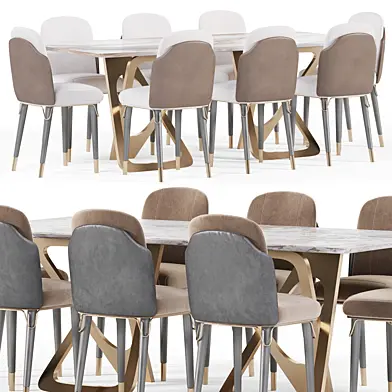 Intellectual chair and Hug table