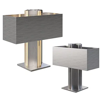 Настольная лампа Soft Solid Steel L