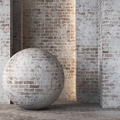 Rustic Brick Wall Texture 4K - Seamless