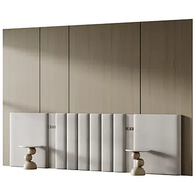 Headboard 3d Wall Panel 02