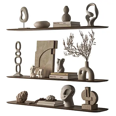 Decorative Set on Shelves 156