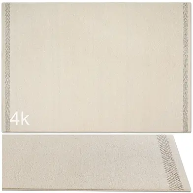 Carpet set 9157 - Hand-knotted Wool Soft Rug / 4k