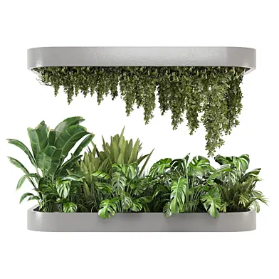 Outdoor Bush and Plants Garden Set 0071