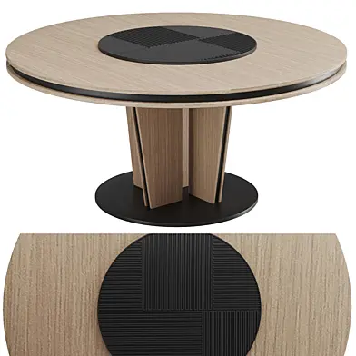 Round Dining Table set1