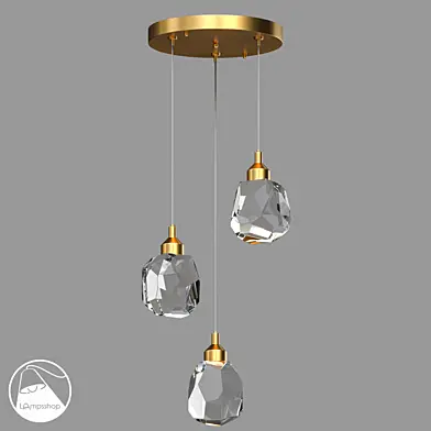LampsShop.ru PDL2390 Pendant Gold Diamond