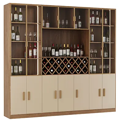 Bar Cabinet Set8