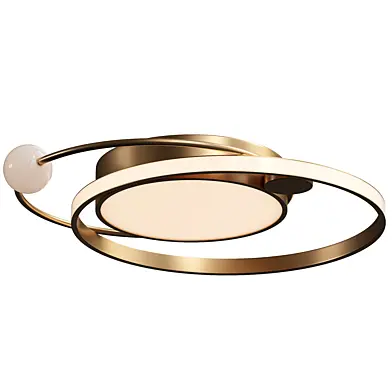 Modern Artistic Metal Round LED Ceiling Light