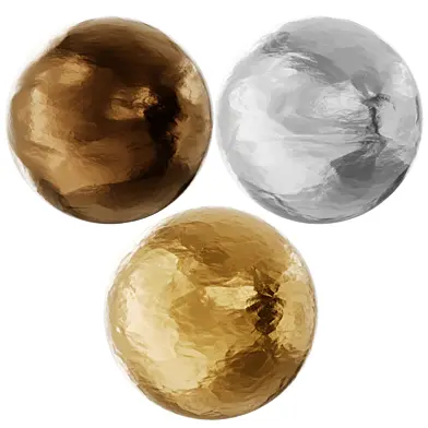 Metal PBR Material Set