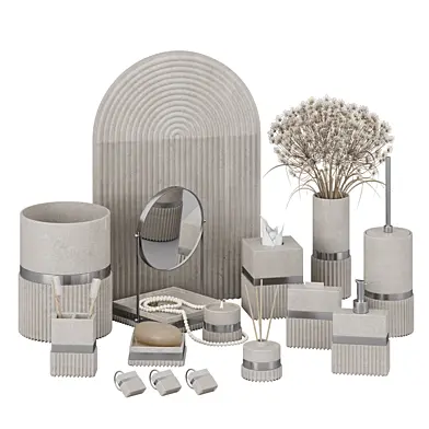 Bathroom decor  set 01