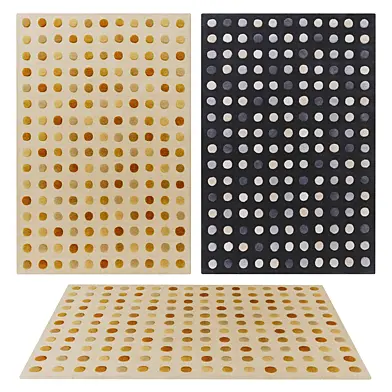 Dotty 3D Spotty Modern Rug