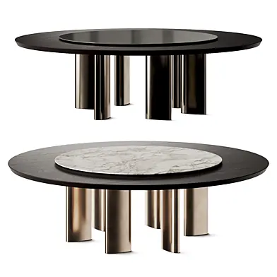 Poliform Adrien Round Dining Table