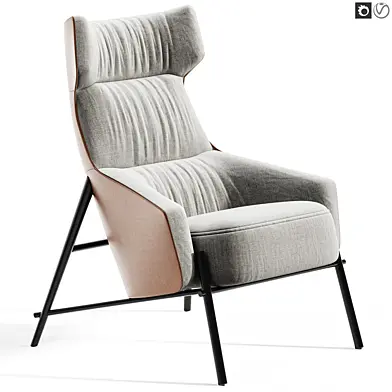Hubert Armchair By Domkapa