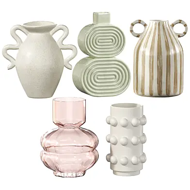 Vintage Vase Set 01