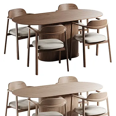 Iris and Mati dining set