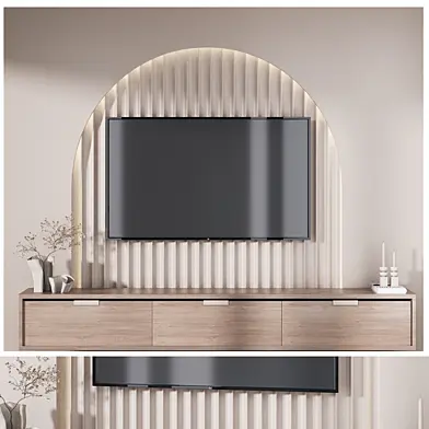 TV wall decor set31