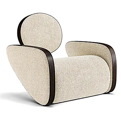 Creamy Nautilus Chair by Plyus Design