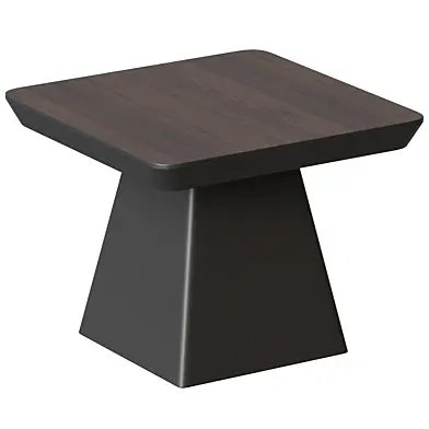 Brown Oak End Table