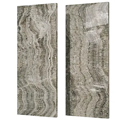 Натуральный камень Grey Onyx \ Natural stone slab - marble P63-3