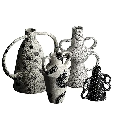 Monochrome Vases set