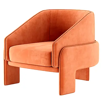 Velvet Havane armchair 2014