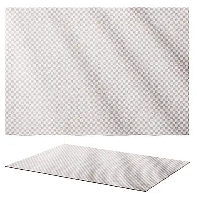 Scandina - Light Grey / White Rug