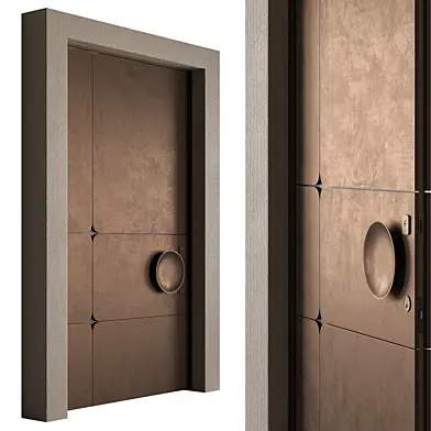 Metal Front Door - Set 125