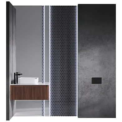 Bathroom furniture set