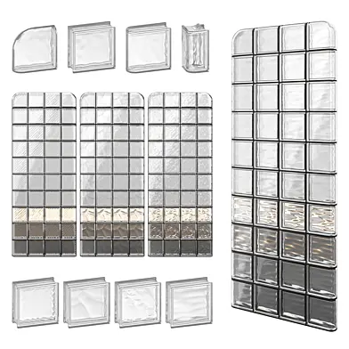Glass Block Wall 14