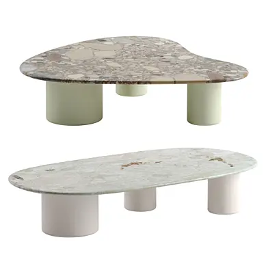 Gian & Pan coffee tables by Tacchini