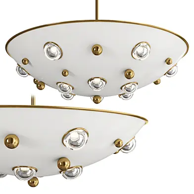 Globo Demilune Pendant