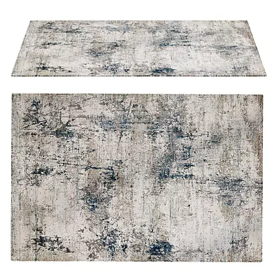 Loloi Sienne Collection SIE-02 Ivory Ocean Contemporary Runner Rug