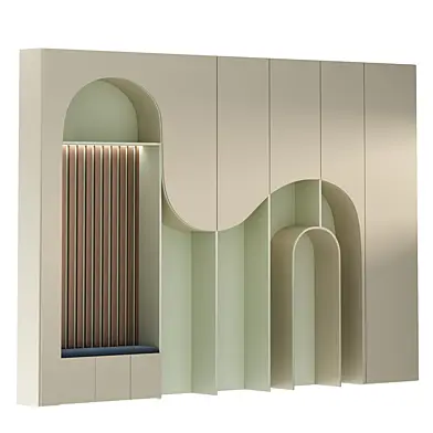 Designer Wardrobe with Built in Bench