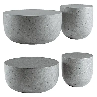 Caine Outdoor Coffee & Side Table