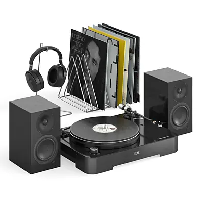 Проигрыватель винила ELAC Miracord 80 с колонками