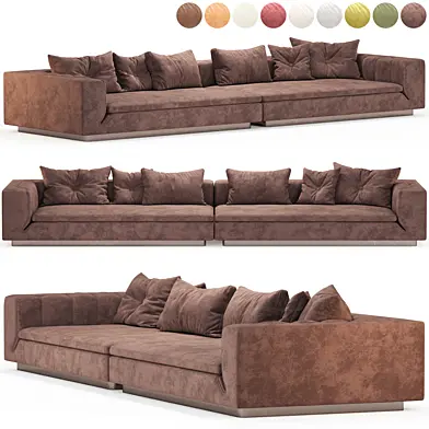 Диван от фабрики Minotti_ серия Riley_Set 1