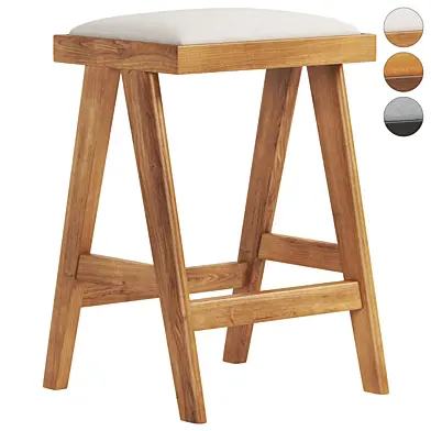 Tabouret de bar rembourré