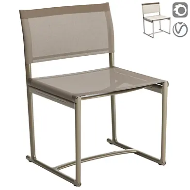 Mirto Outdoor Chair without Armrest