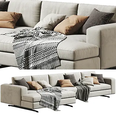 Arflex Lee System Chaise Longue 03