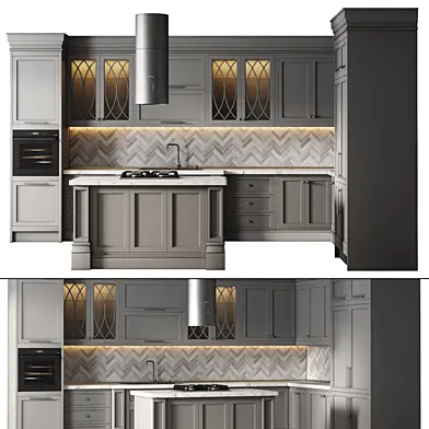 Kitchen NeoClassic Set 01