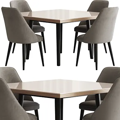 Lavsit Deil Table and Chair 120cm